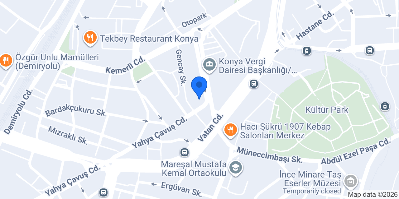 Bilgi Teknik Bilgisayar Konya konumu