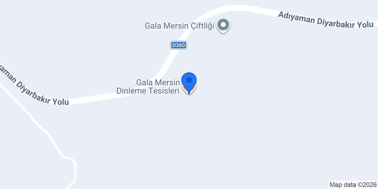 Gala Mersin Dinleme Tesisleri konumu