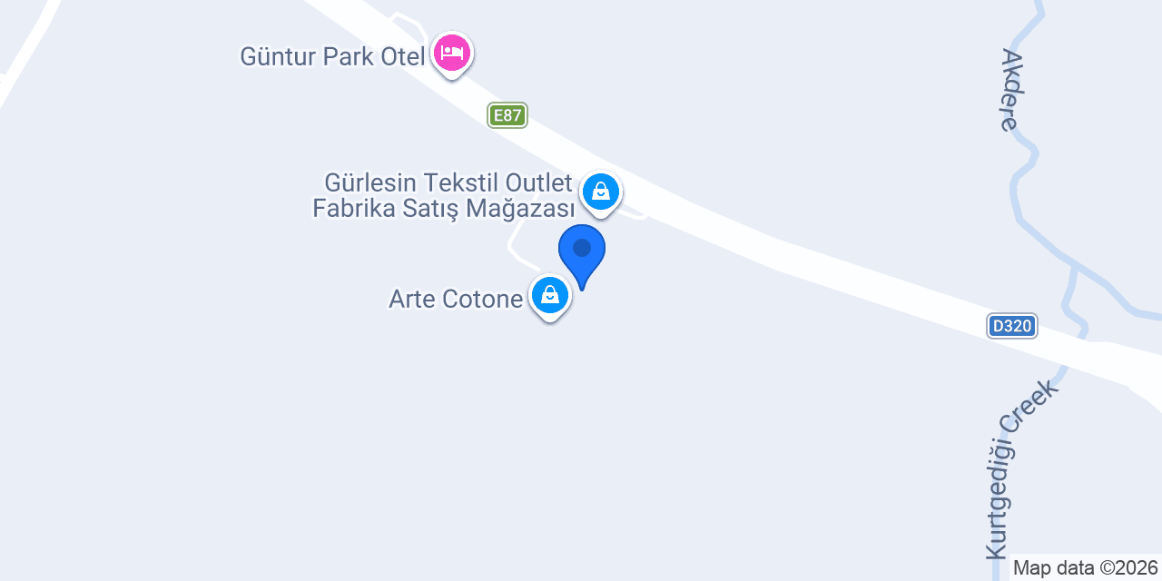 BSM GÜRLESİN TEKSTİL FABRİKA konumu