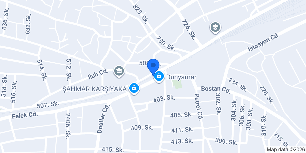 Batman Merkez Taksi konumu