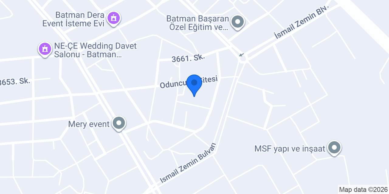 Batman Ercan odun kömür deposu konumu