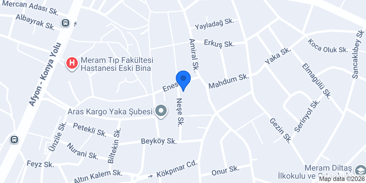 Yurtiçi Kargo Akyokuş konumu