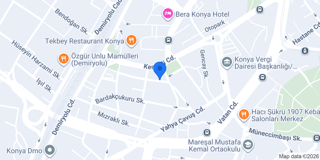 Furkan Acar Mimarlık konumu