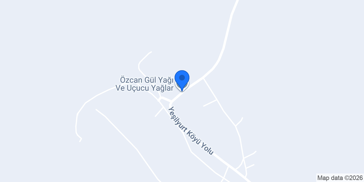 Özcan Gül Yağı Ve Uçucu Yağlar konumu