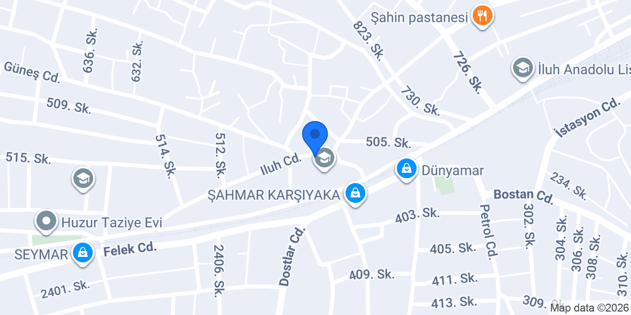 Özay oto lastik konumu