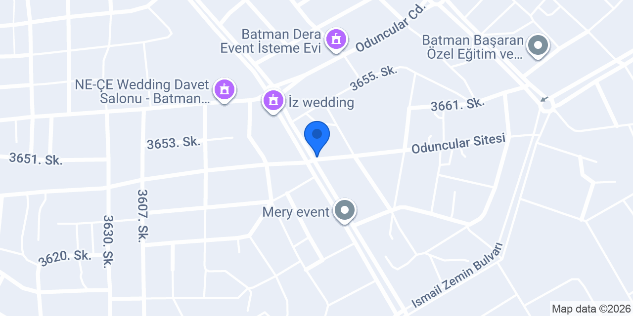BATMAN DEPO MERMER konumu