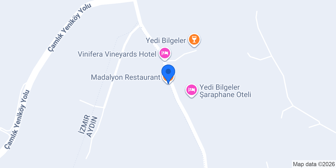 Madalyon Restaurant konumu