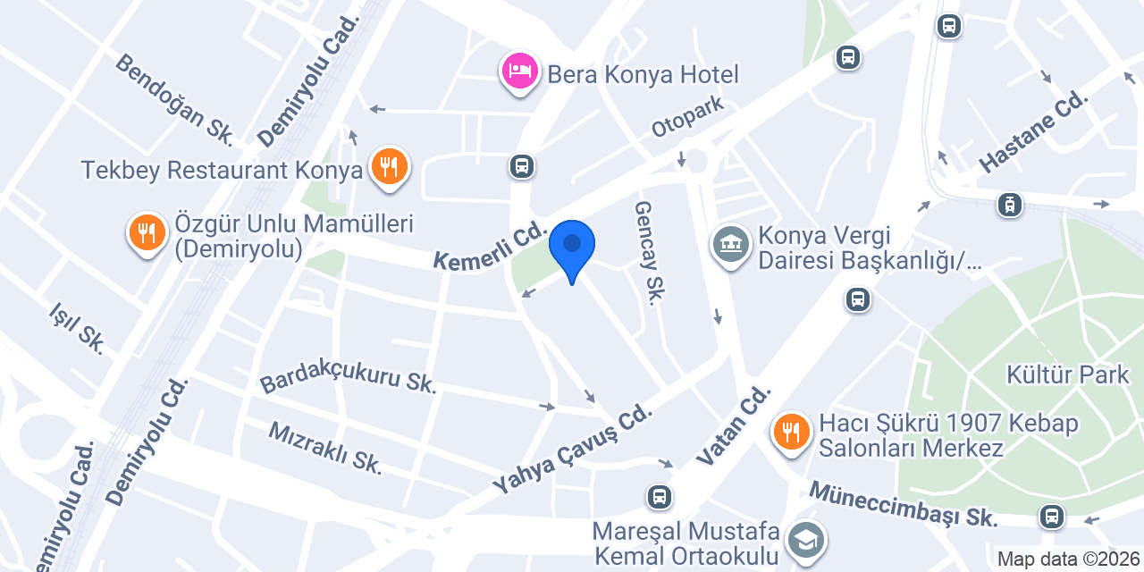 Yurtiçi Kargo Alaaddin konumu