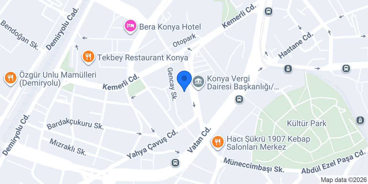 Ferah Eczanesi konumu
