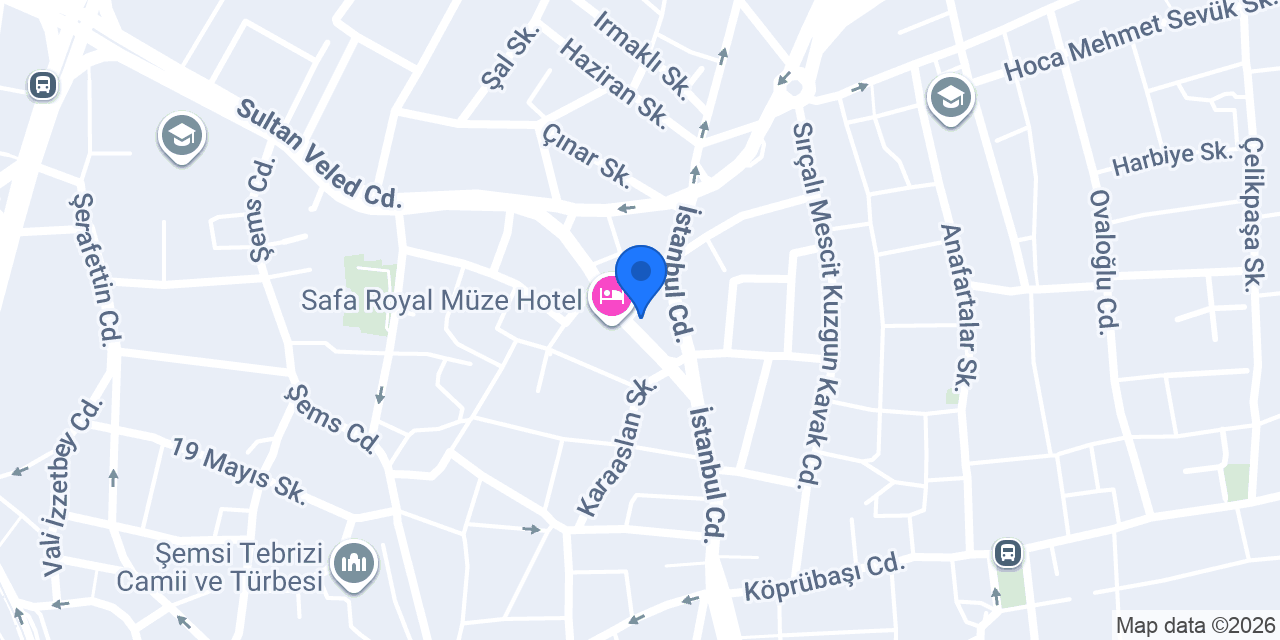 ADNAN BEY OTEL konumu