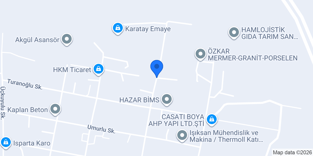 DALAZ MAKİNA SANAYİ LTD.ŞTİ konumu
