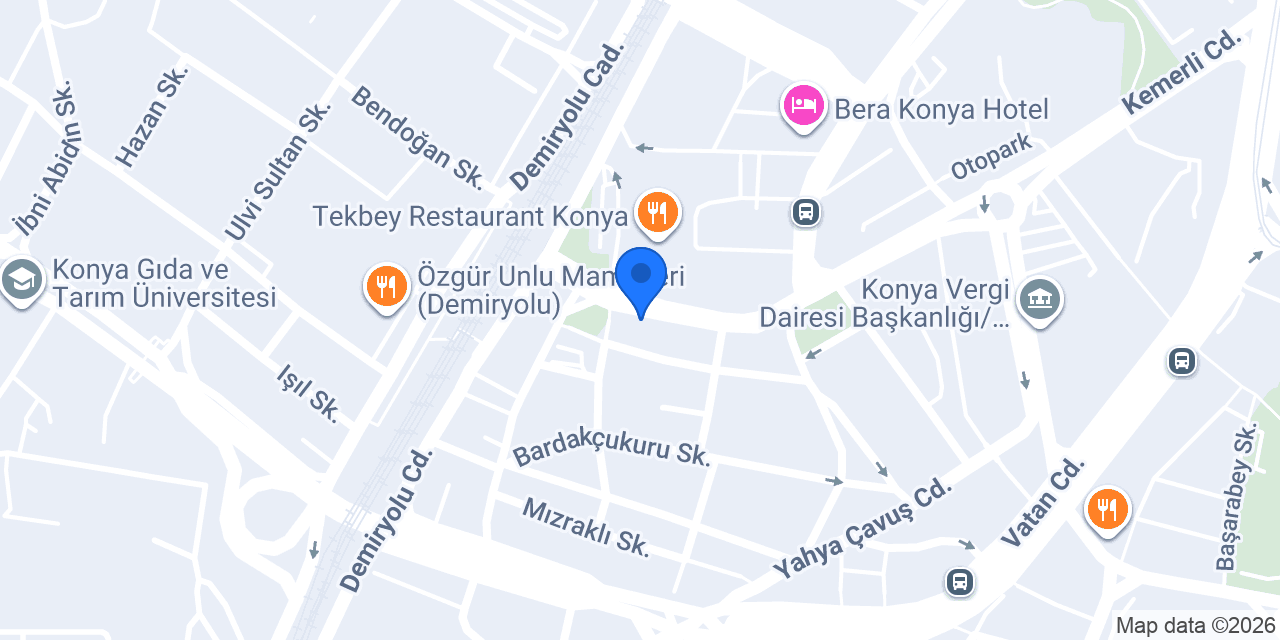 BAYCAN RENT A CAR konumu