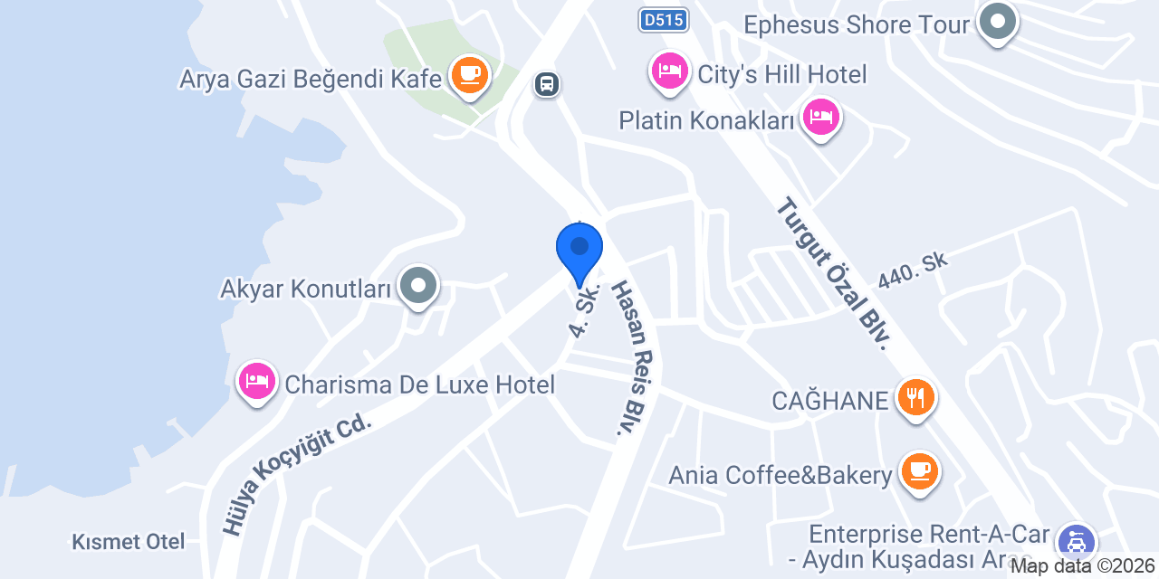Kusadasi Private Tours konumu