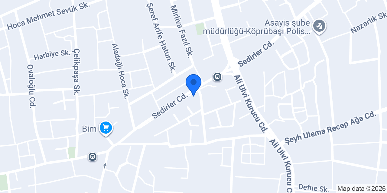 Tarihi Antep Çiğ Köfte konumu