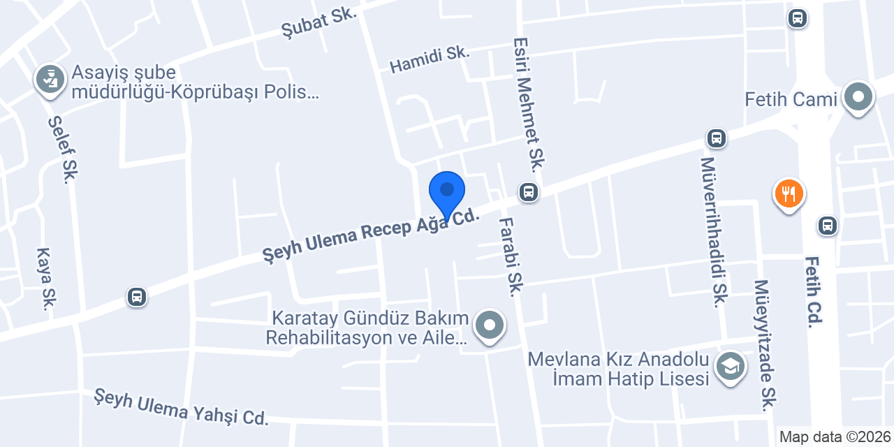 KUAFÖR VEHBİ ERDOĞAN konumu