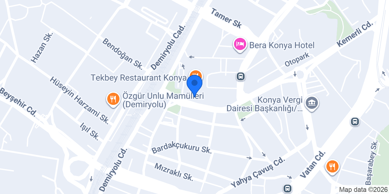 Efecan Rent A Car konumu