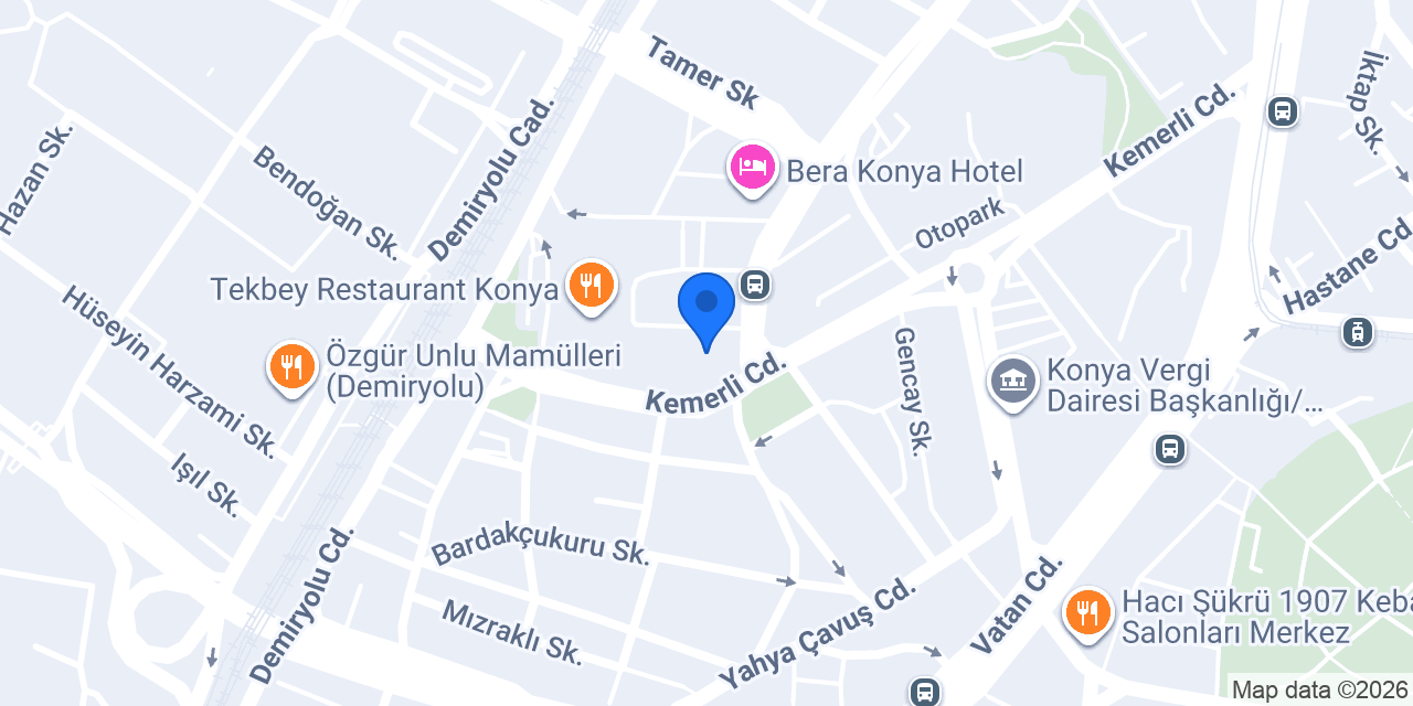 3D Baskı Konya ADARAN konumu