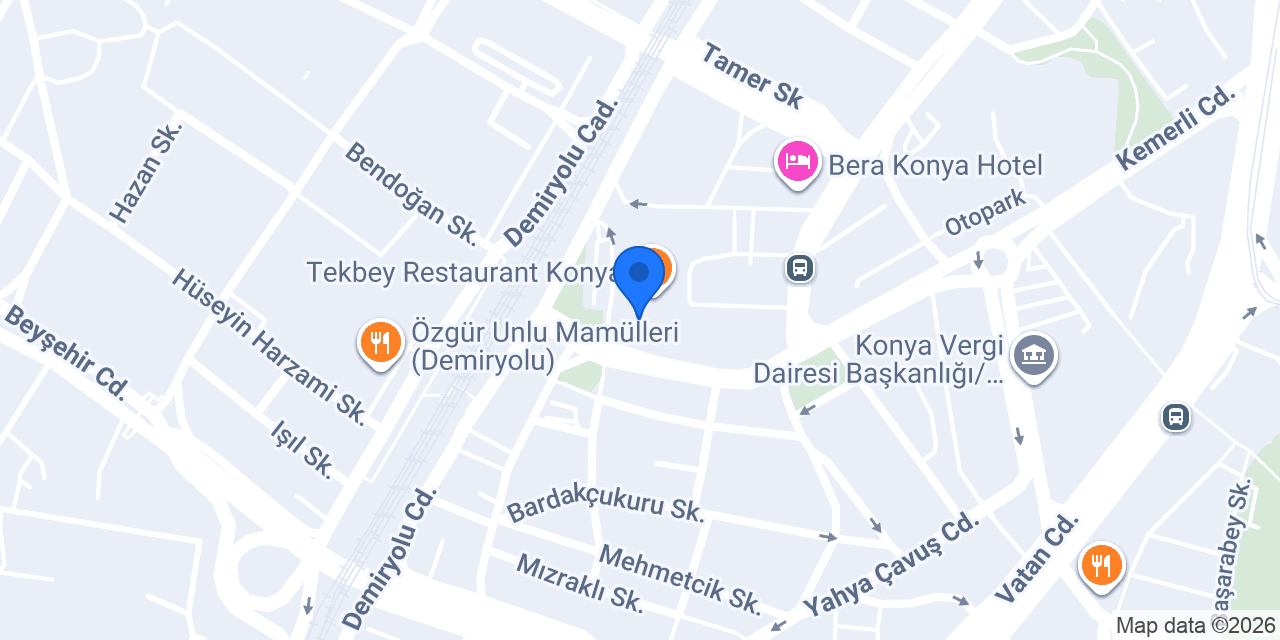 3D BASKI YAZICI KONYA MFT konumu