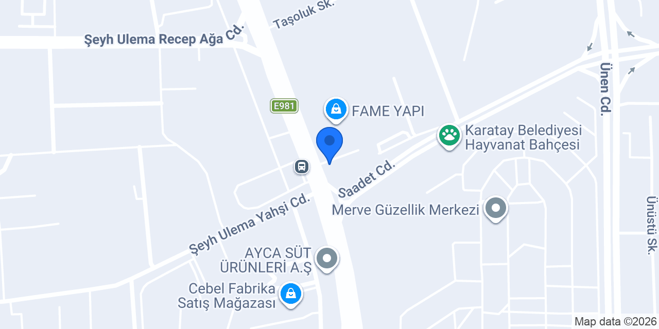 ERDEM PREFABRİK konumu