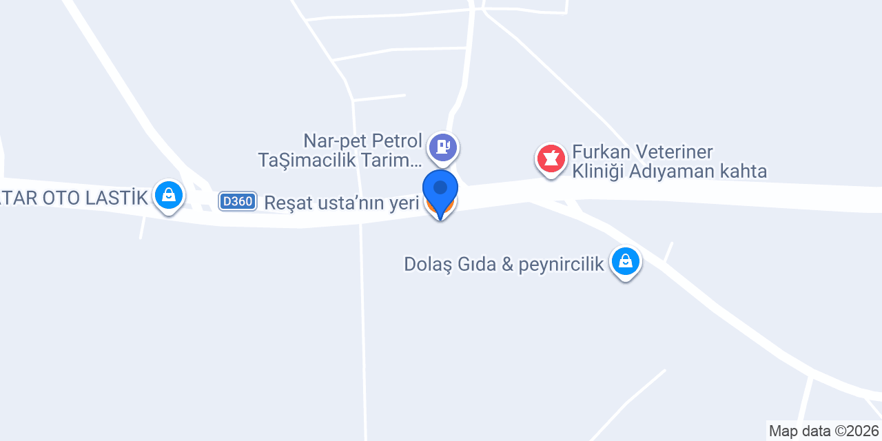 Reşat usta’nın yeri konumu