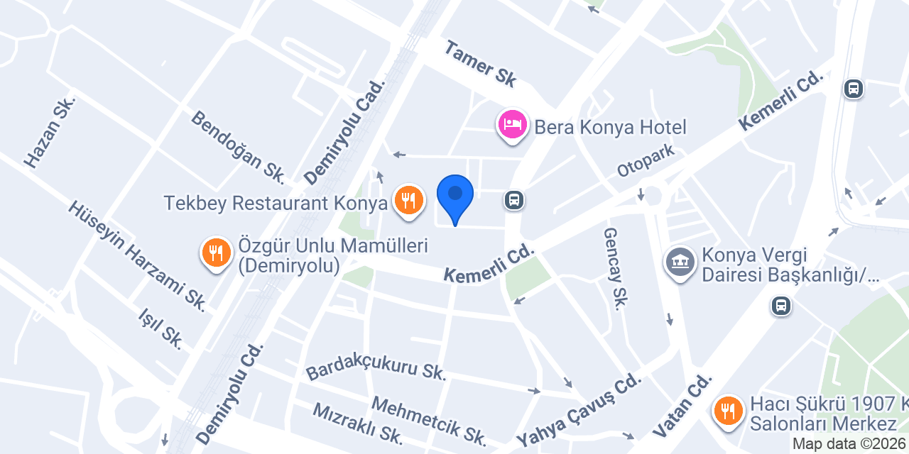 PUSAT HARiTA konumu