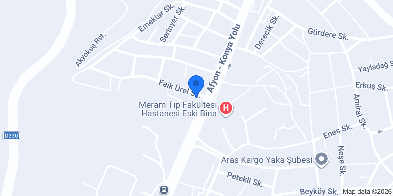EŞREFOĞLU ECZANESİ konumu