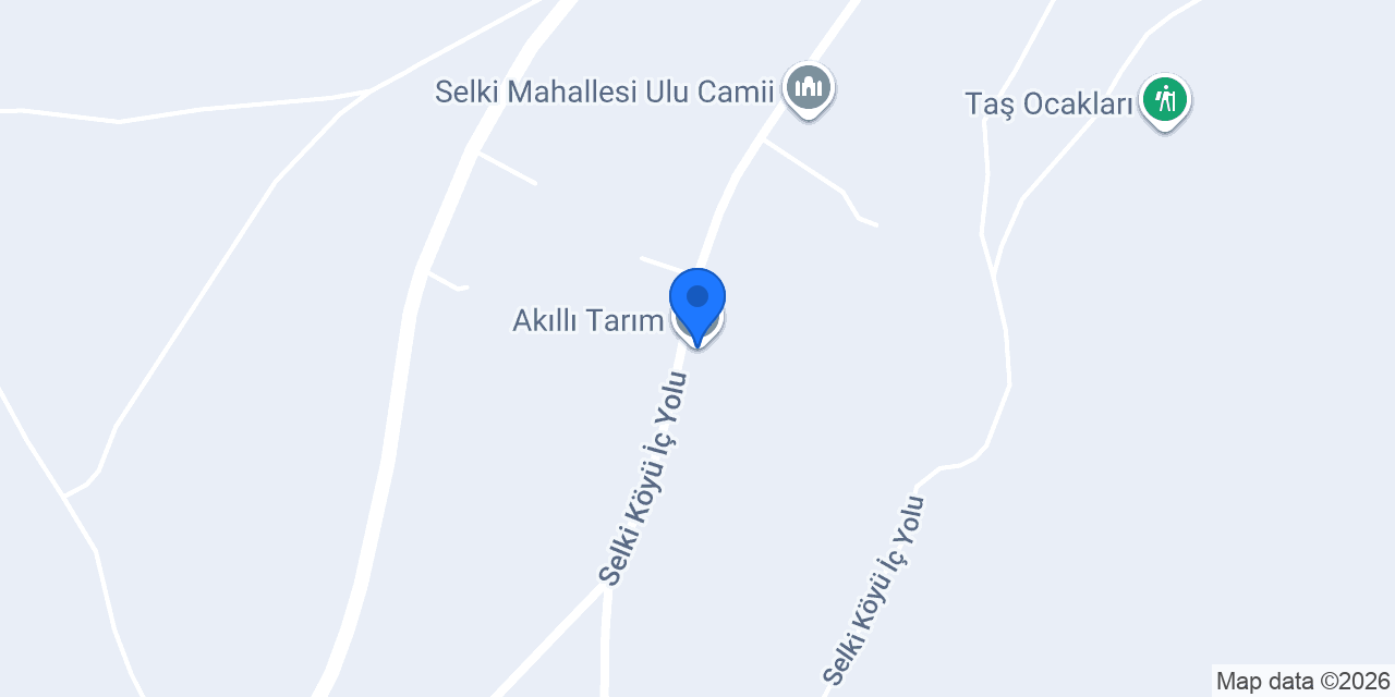 Akıllı Tarım konumu