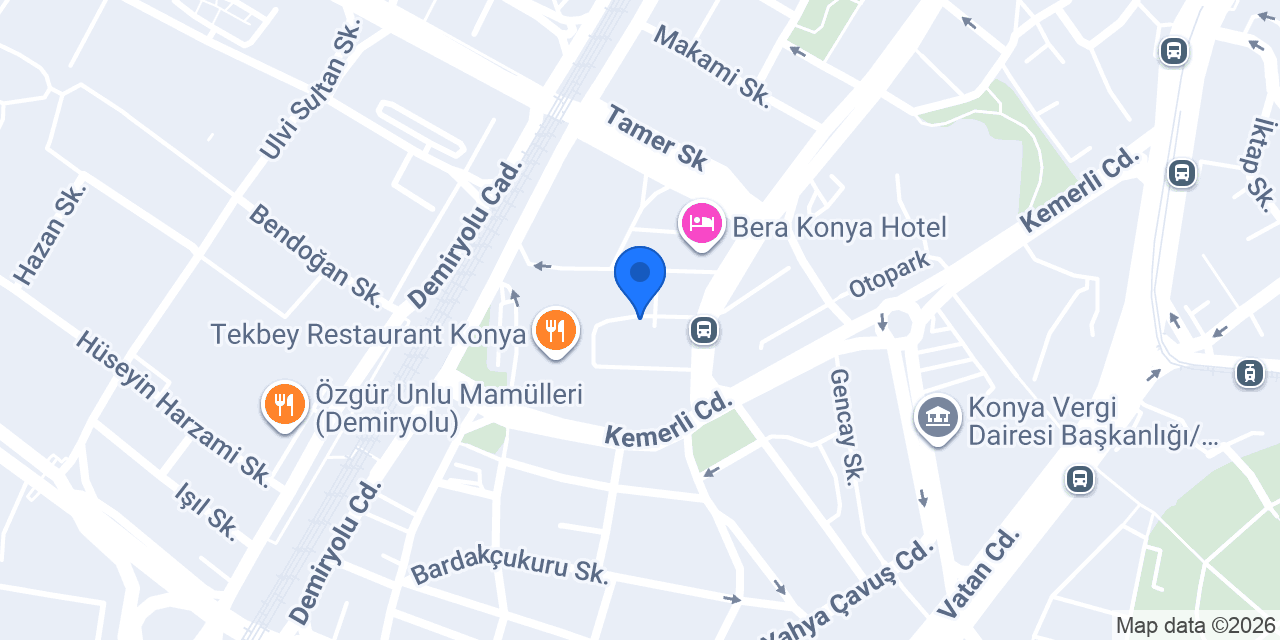 SMMM ADIGÜZEL ÇETİN konumu