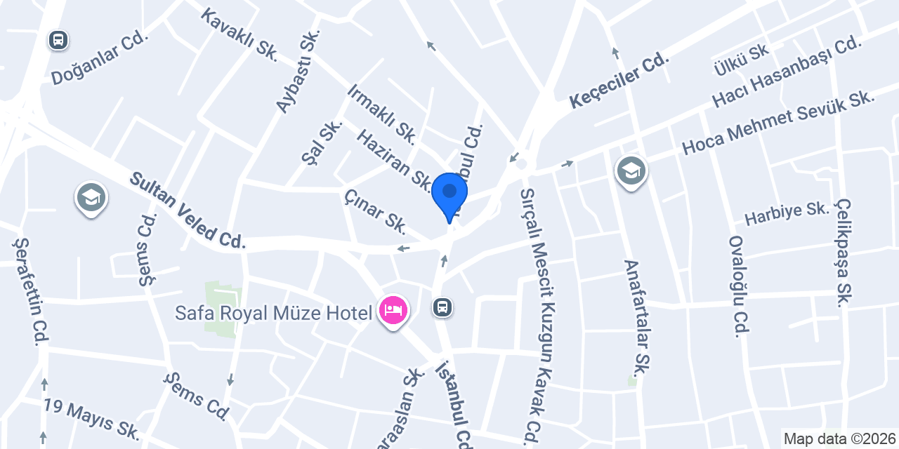 Yüksel Çiçekçilik konumu