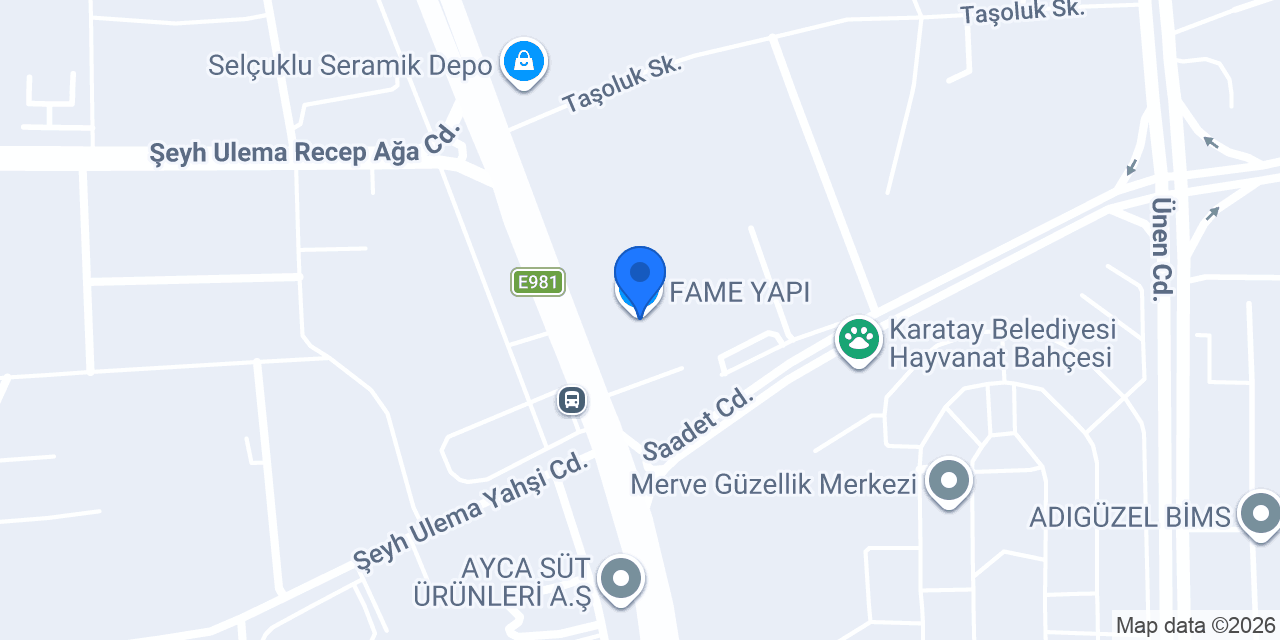 ÇİMENLER SERAMİK konumu