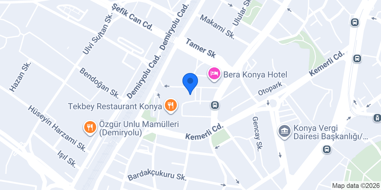 Buhara Etliekmek ve İzgara Salonu , restorant konumu