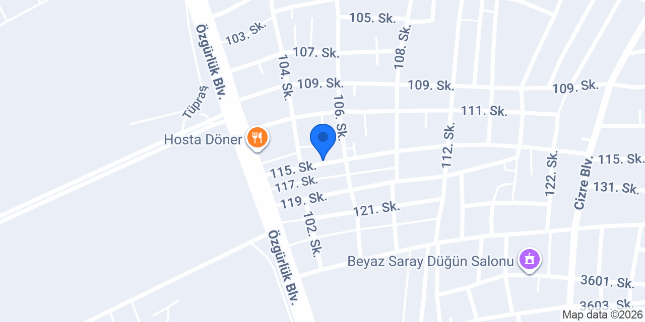 Șükrü Emerce Saç Stilisti konumu