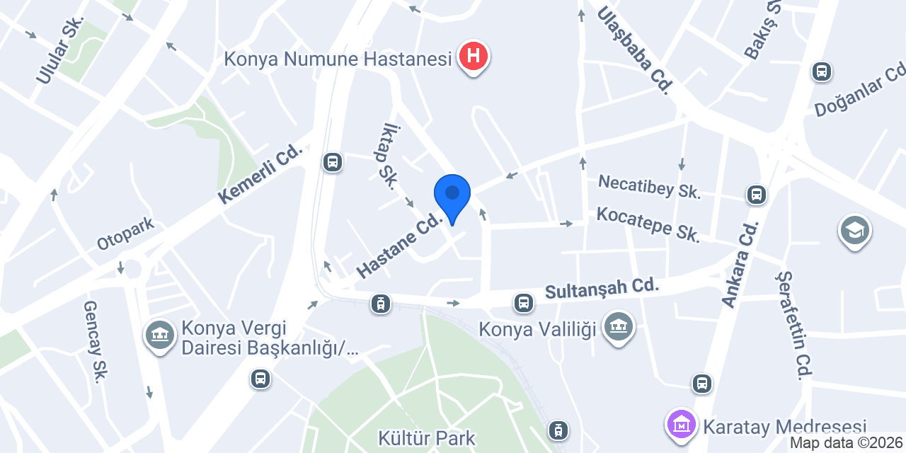 Burem İşitme Cihazları Merkezi konumu