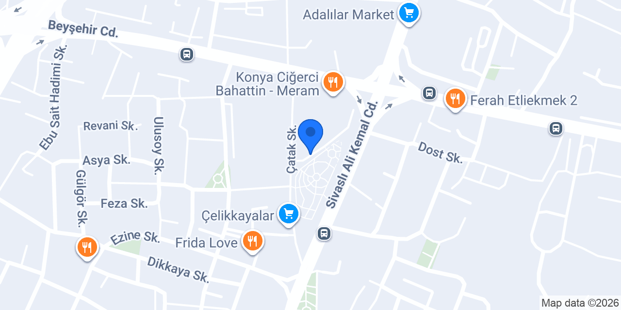 Florea Çiçek ve Bebek Butiği konumu