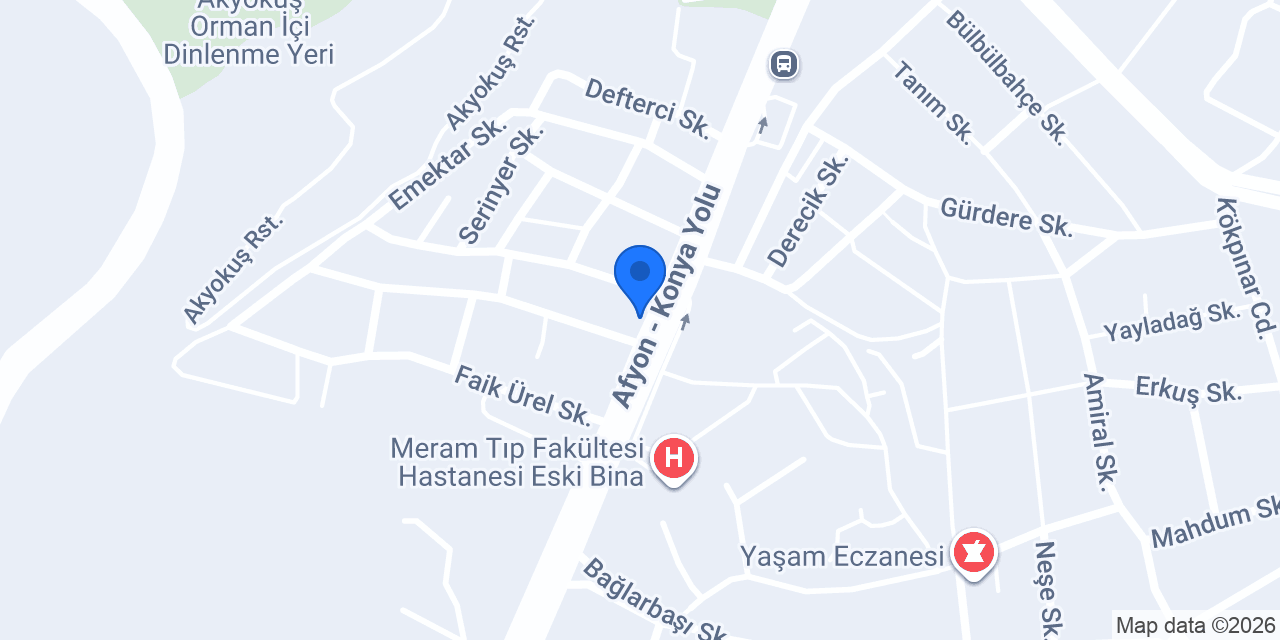 Konya Web Tasarım konumu