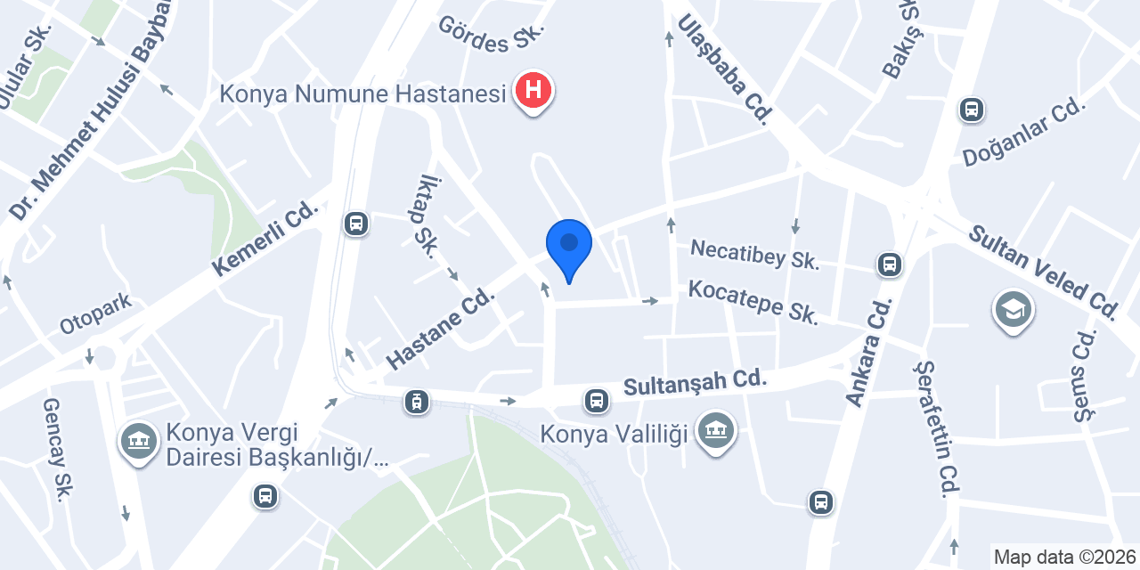 Dentana Dis Kliniği konumu