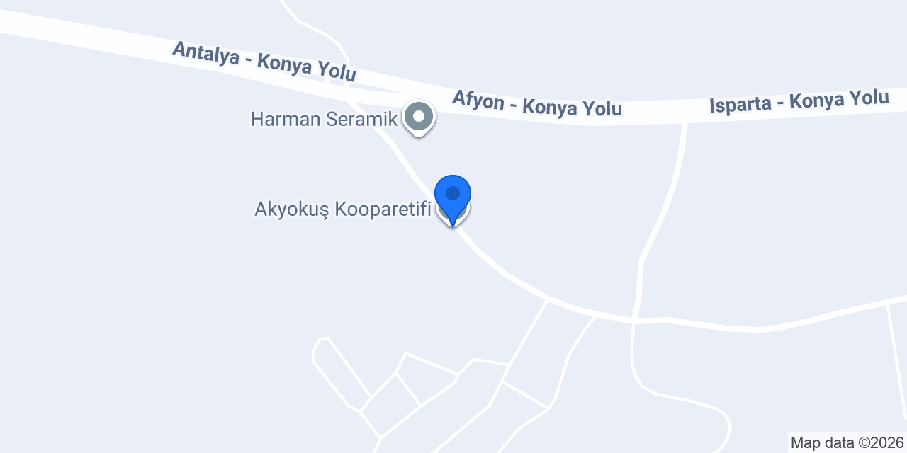 Akyokuş Kooparetifi konumu