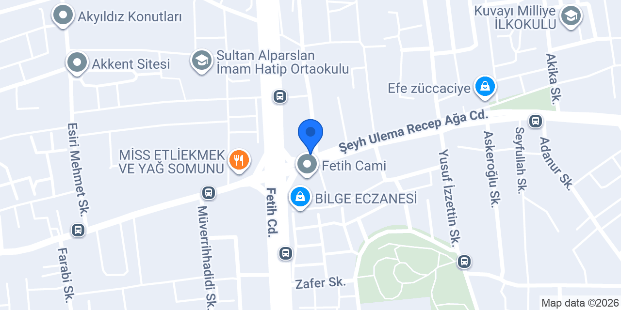 Çetin Elektronik konumu