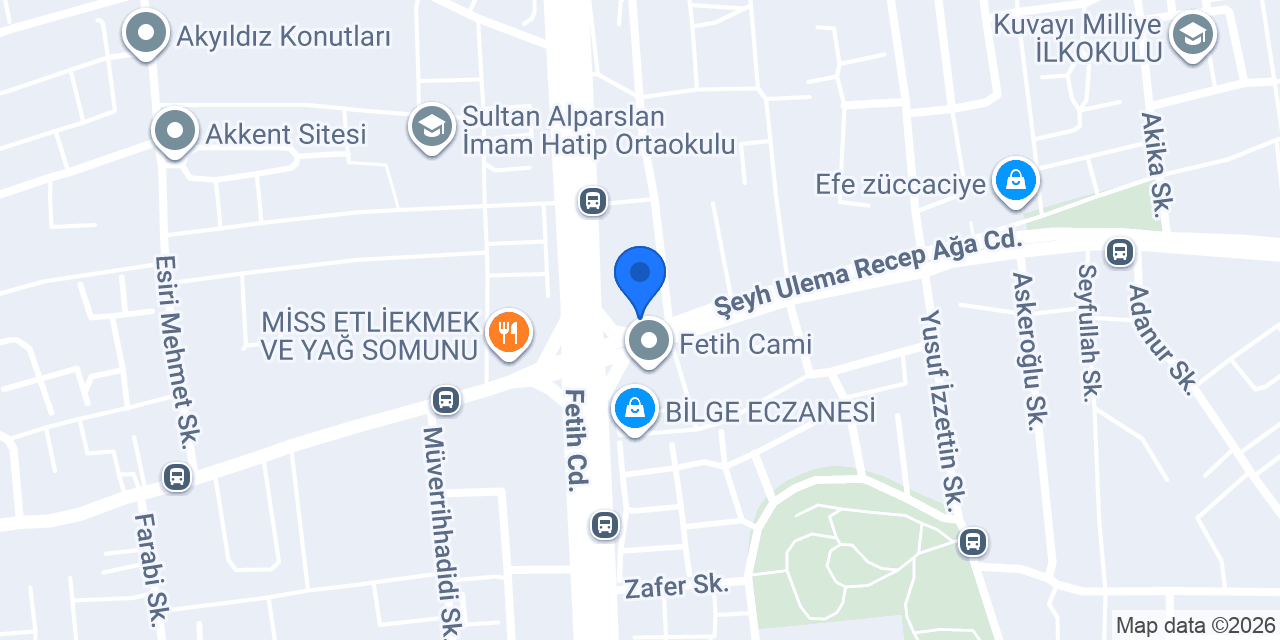 Tuncer Pastanesi konumu