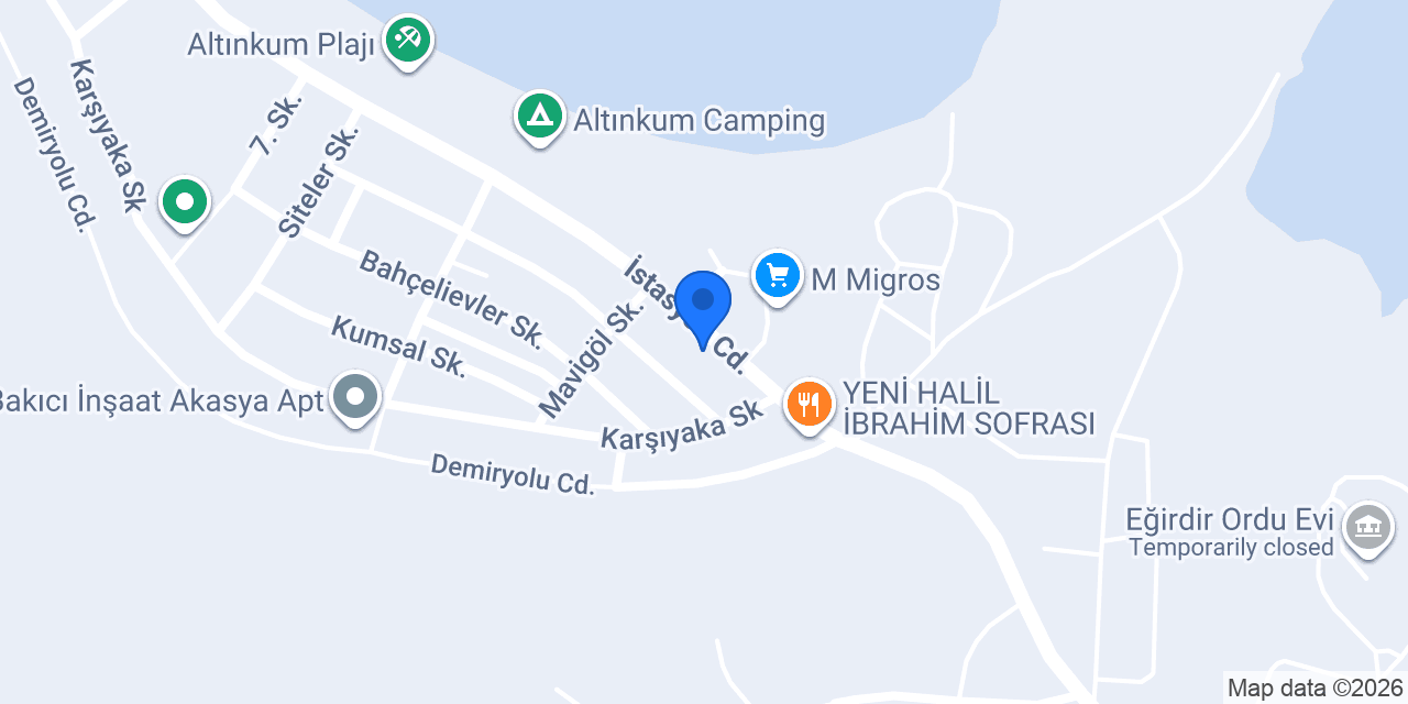 Plaj Pide Izgara Salonu konumu