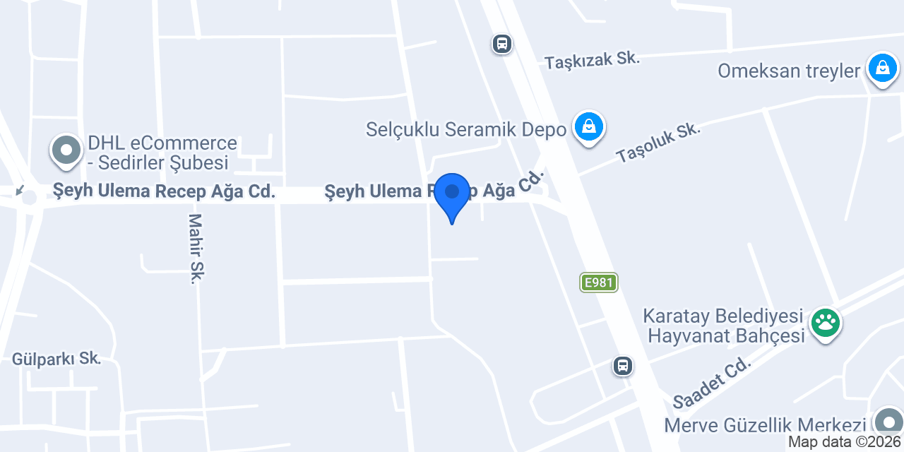 Pamir Elektrik Sanayi ve Ticaret Ltd. Şti. konumu