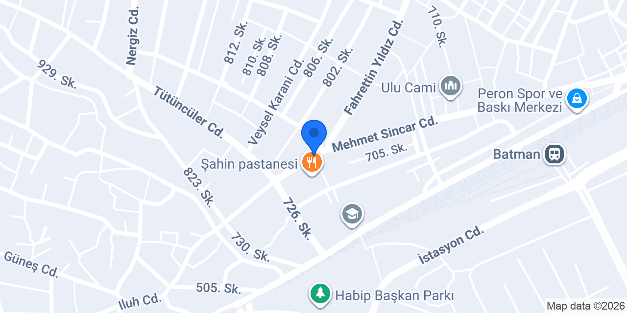 AZiZ USTA TANTUNİ konumu