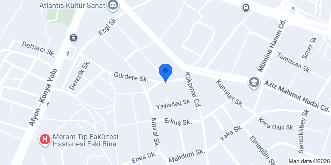 TEMA Vakfı Konya İl Temsilciliği konumu