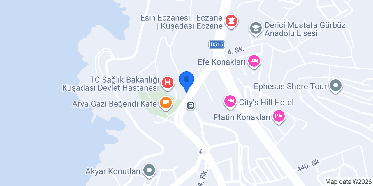Hastane Taksi konumu