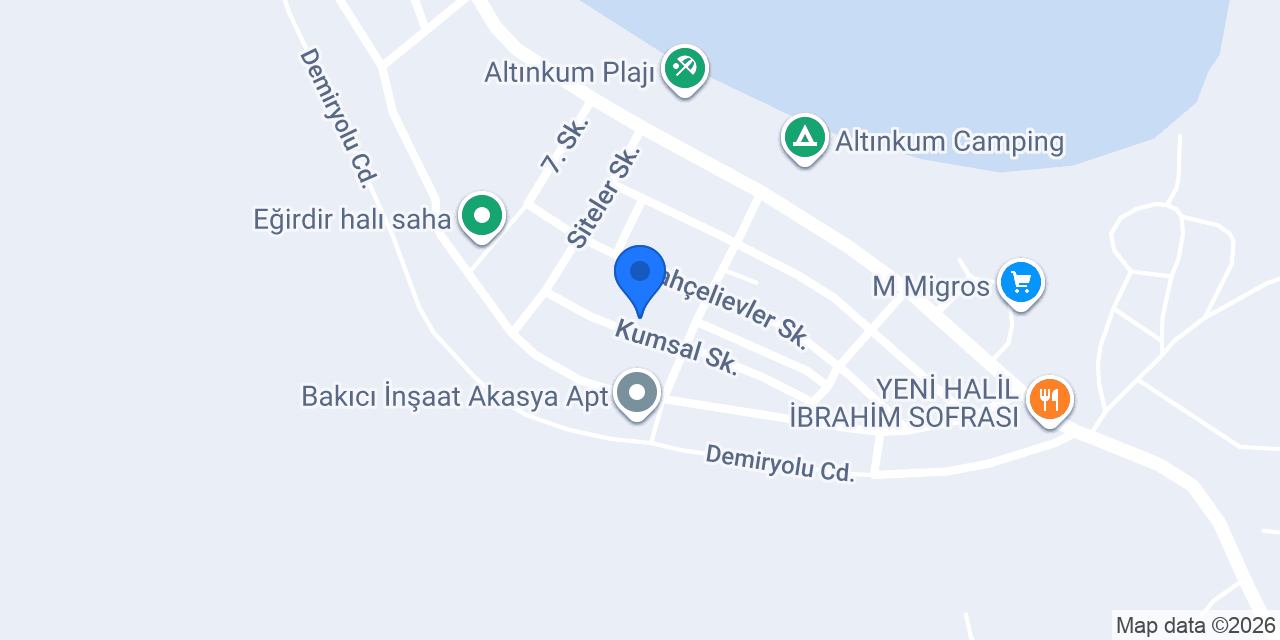 Granitmer Egirdir konumu