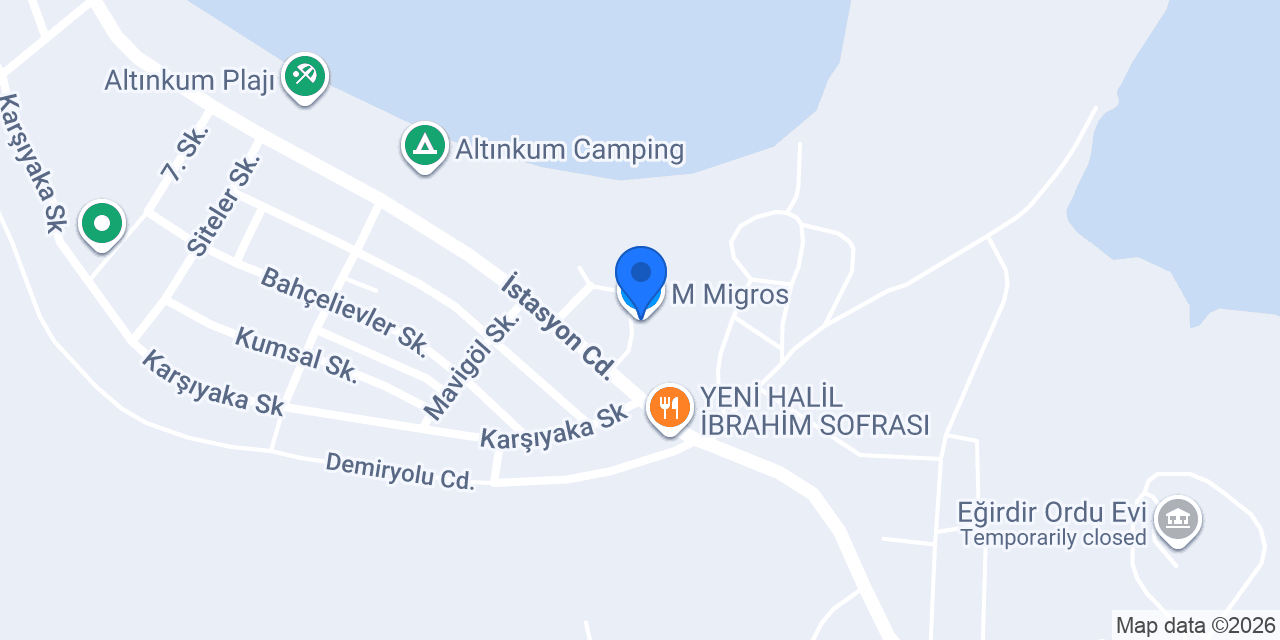 M Migros konumu