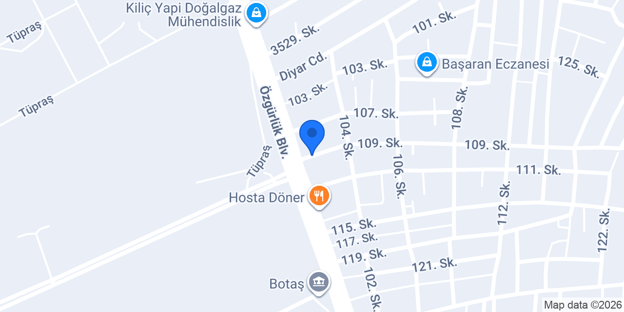 Genco Tavukçuluk konumu