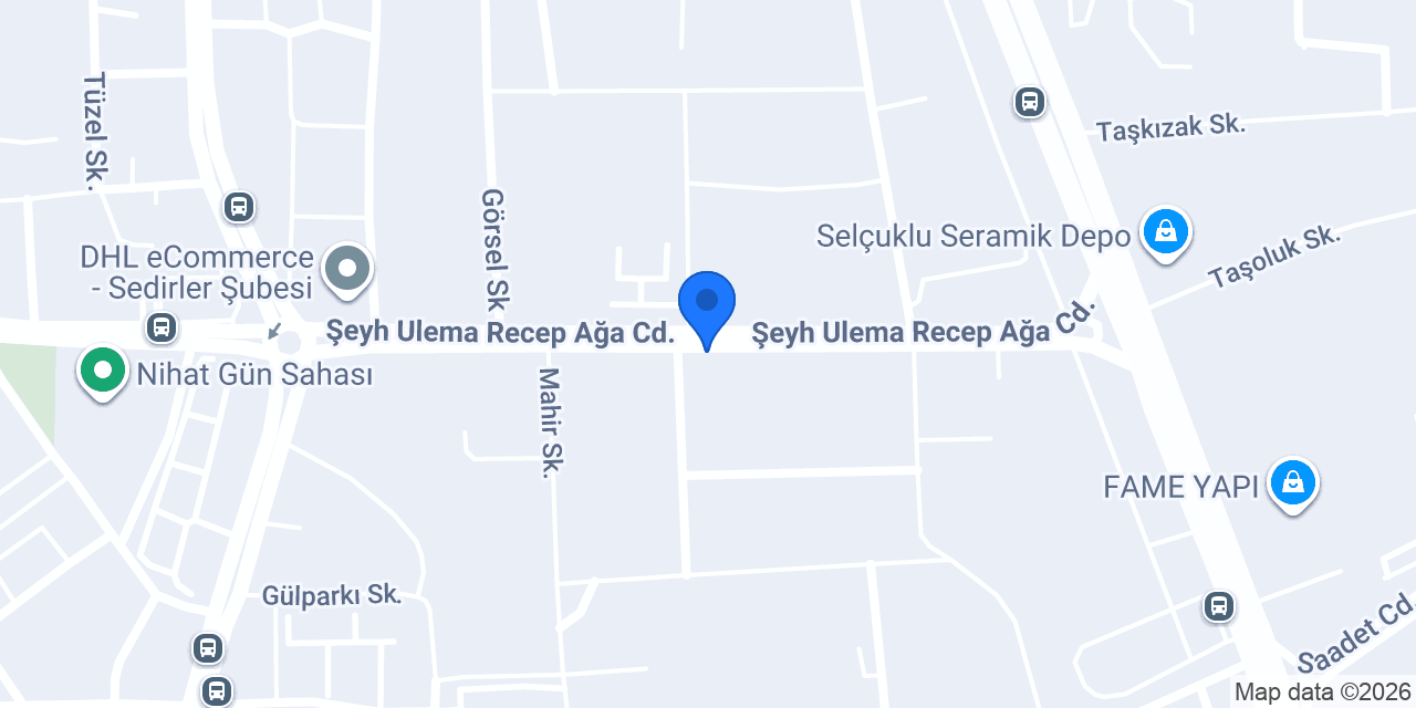 Bey House konumu