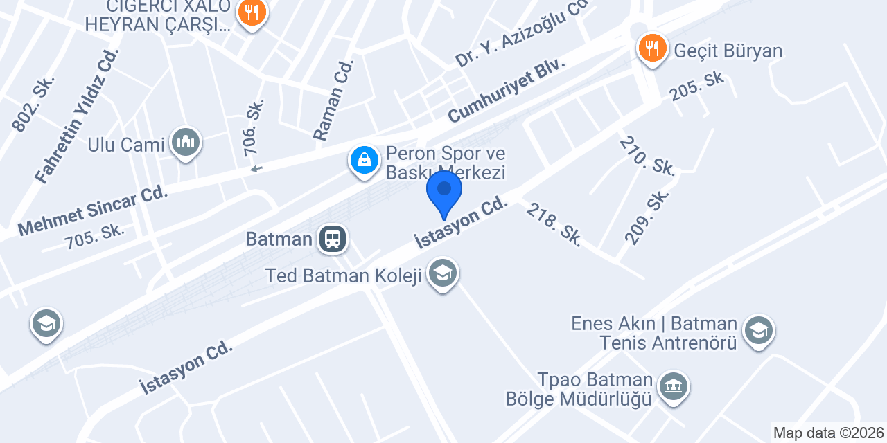 Olimpiyat Halısaha konumu