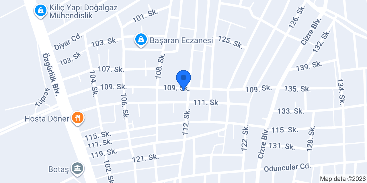 Adar Eczanesi konumu